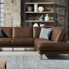 Ravensberger Werkstätten Ecksofa Leder Domino | Chocolate (Dunkelbraun) rechts -Sofas Verkaufsladen 24406490 10 202109081234