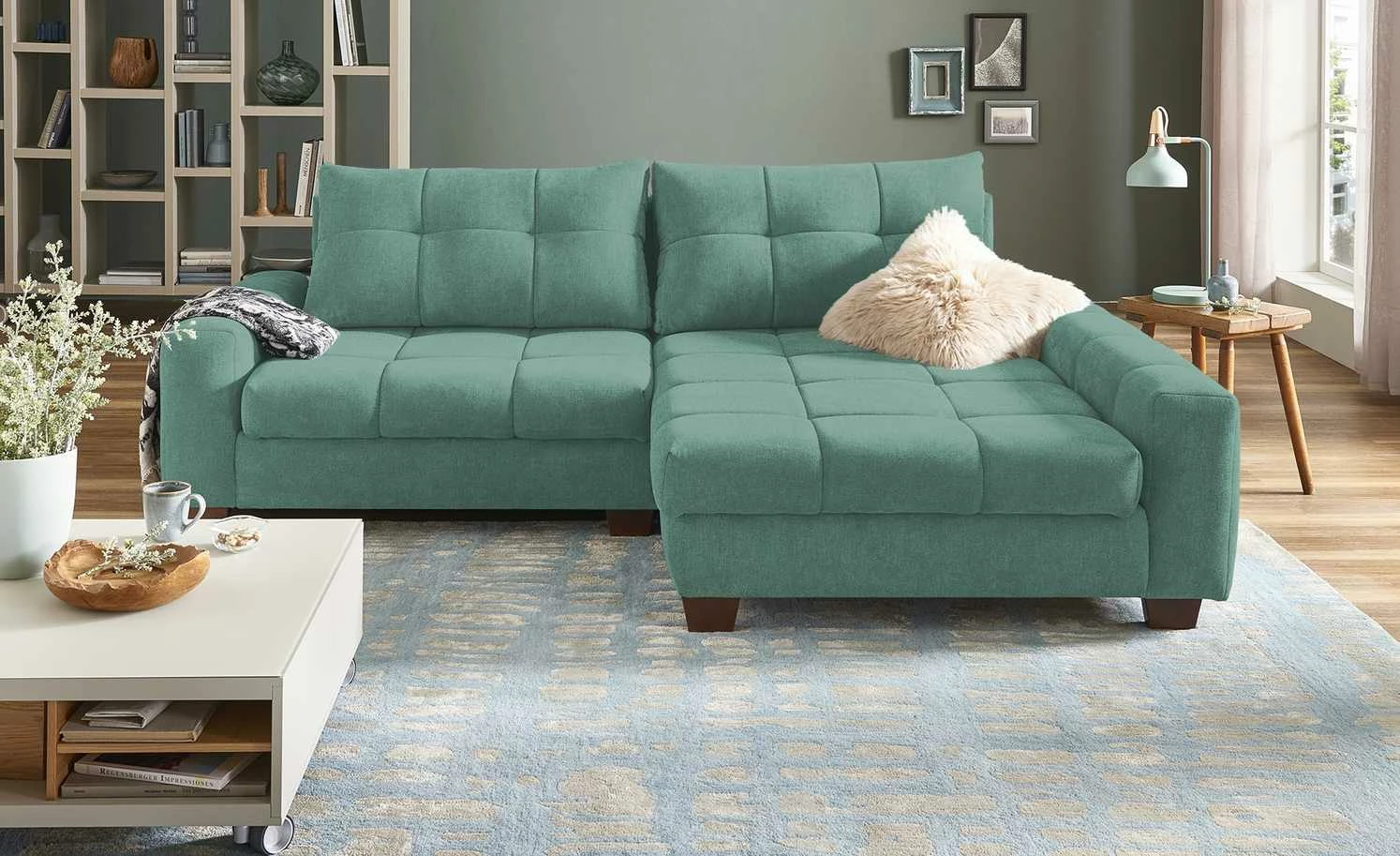 switch Ecksofa Piccolo | Türkis rechts 3 switch Ecksofa Piccolo | Türkis rechts