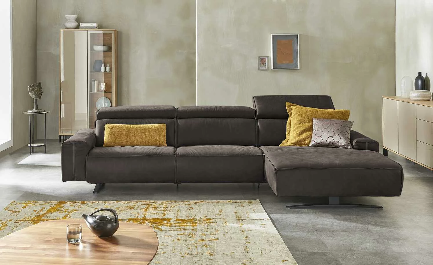 KOINOR Ecksofa Eddie | Schoko (Braun) rechts 3 KOINOR Ecksofa Eddie | Schoko (Braun) rechts
