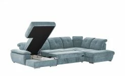 Wohnlandschaft mit Funktion Gladys | Blau rechts -Sofas Verkaufsladen 24409343 2 201907182233