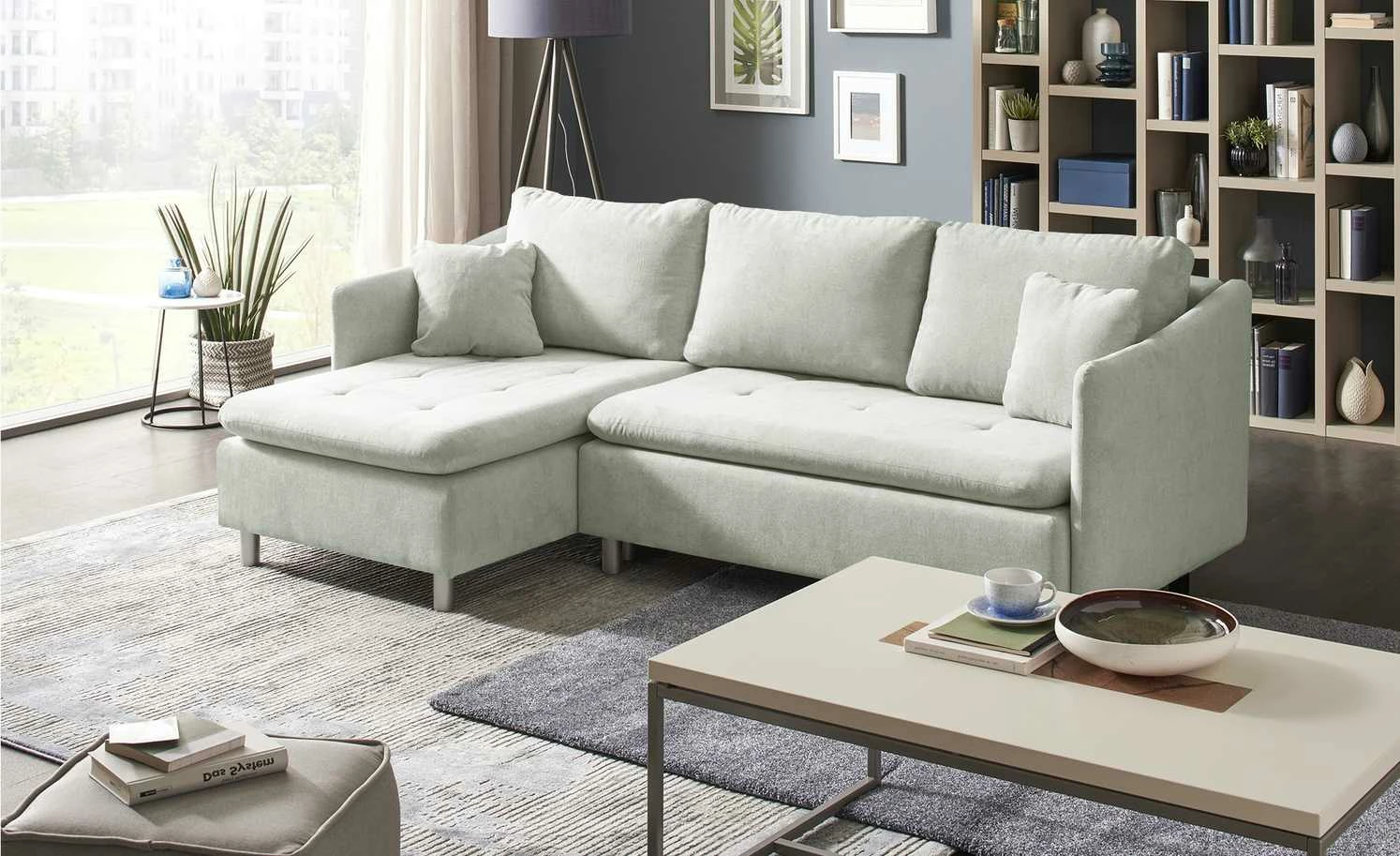 smart Ecksofa Bonamie | Silbergrau links 3 smart Ecksofa Bonamie | Silbergrau links