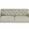 smart Sofa Alana | Hellgrau 2,5 Mikrofaser