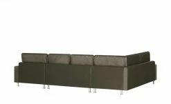 Wohnlandschaft Mara | Braun / Beige links Mikrofaser -Sofas Verkaufsladen 25401098 6 202003262236