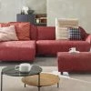 hülsta Sofa Ecksofa Leder HS 480 | Braunrot links -Sofas Verkaufsladen 25401351 2 202101042356