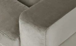 pop Ecksofa Samt Scarlatti | Silber (Grau-Braun) links -Sofas Verkaufsladen 25401396 2 201911042249