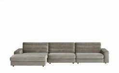 pop Ecksofa Samt Scarlatti | Silber (Grau-Braun) links -Sofas Verkaufsladen 25401396 9 201911042249