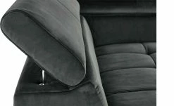 uno Ecksofa aus Samt Origo | Anthrazit links -Sofas Verkaufsladen 25401397 6 202105102232