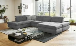 Lounge Collection Wohnlandschaft Spencer | Grau links Grundfunktion