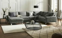 Max Schelling Wohnlandschaft Maximum | Steingrau rechts ohne