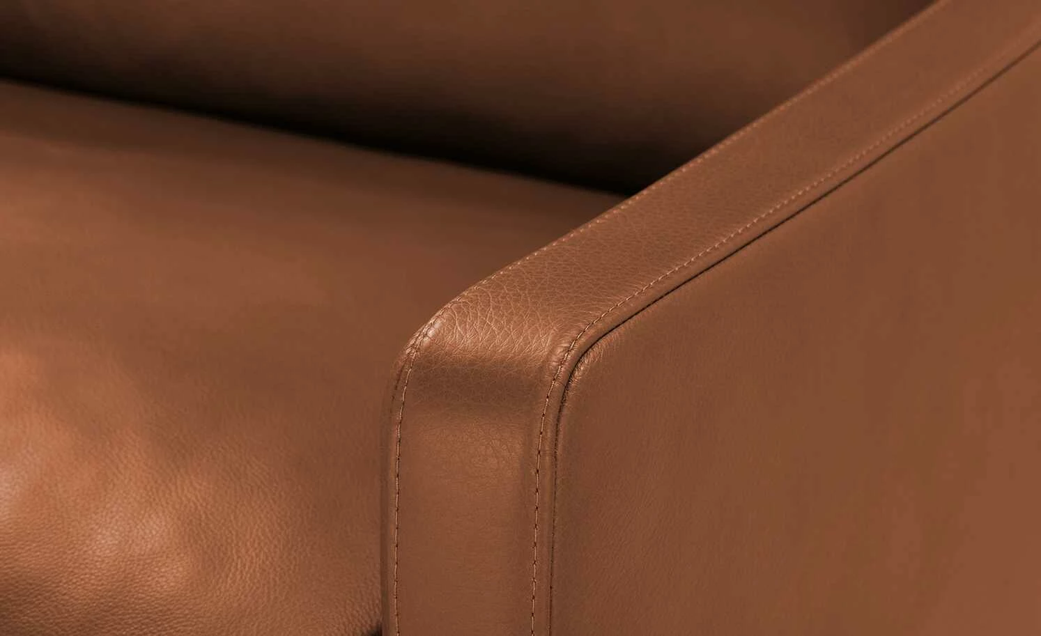 erpo just relax Ledersofa JR 290 Trento | Tabac (Braun-Orange) 2,5 5 erpo just relax Ledersofa JR 290 Trento | Tabac (Braun-Orange) 2,5 – Bild 3