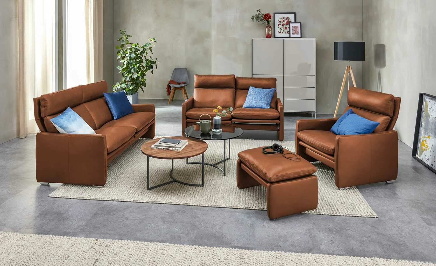 erpo just relax Ledersofa JR 290 Trento | Tabac (Braun-Orange) 2 3 erpo just relax Ledersofa JR 290 Trento | Tabac (Braun-Orange) 2