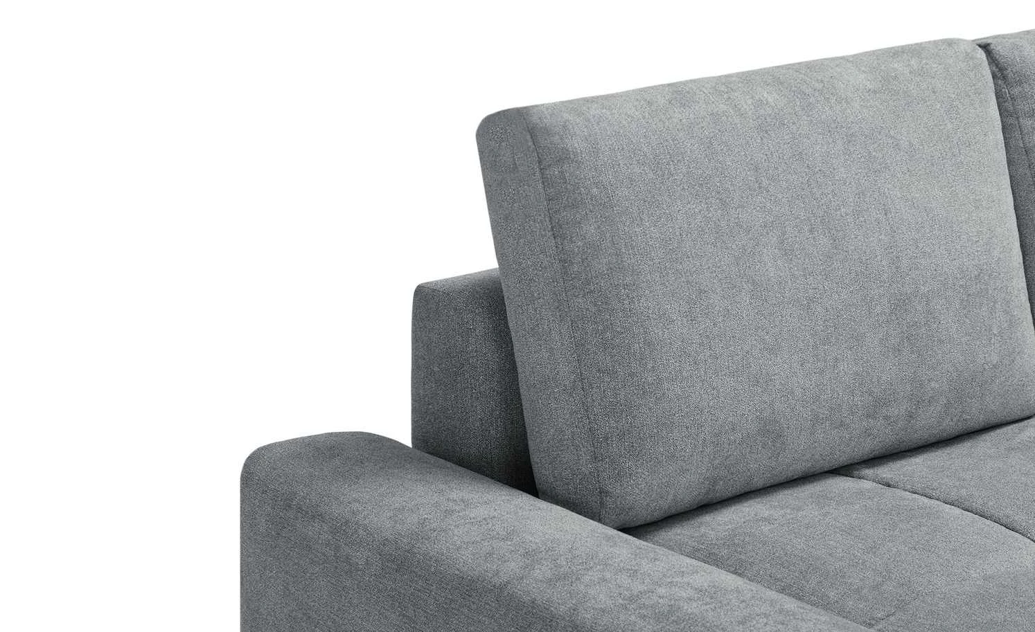 bobb Ecksofa Soumia | Melange (Grau) rechts Mikrofaser 23 bobb Ecksofa Soumia | Melange (Grau) rechts Mikrofaser – Bild 21