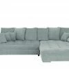 Ecksofa Farina | Blau (Aqua) rechts
