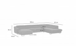 switch Wohnlandschaft Lavos-U | Rot rechts Grundfunktion -Sofas Verkaufsladen 25402224 9 202108271235