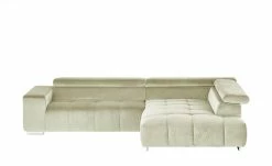 uno Ecksofa aus Samt Origo | Pearl (Creme) rechts