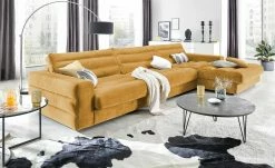 pop Ecksofa Samt Scarlatti | Gold-Gelb rechts