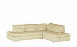 Lounge Collection Ecksofa Leder Spencer | Beige rechts Grundfunktion -Sofas Verkaufsladen 25403212 8 202006091719