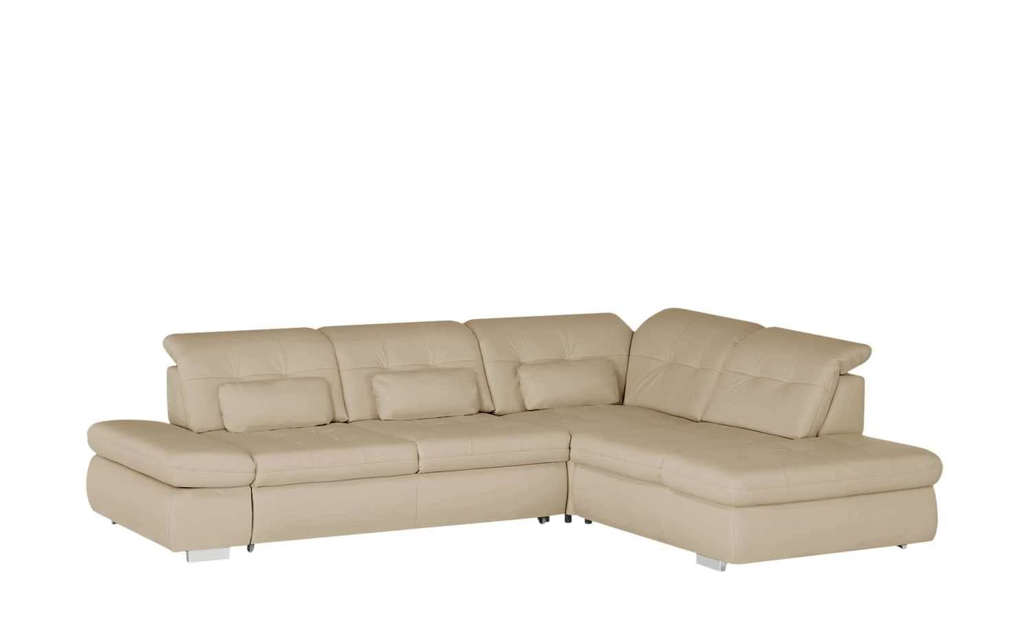 Lounge Collection Ecksofa Leder Spencer | Hellbraun rechts Grundfunktion 6 Lounge Collection Ecksofa Leder Spencer | Hellbraun rechts Grundfunktion – Bild 4