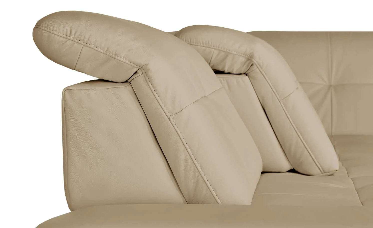 Lounge Collection Ecksofa Leder Spencer | Hellbraun rechts Grundfunktion 10 Lounge Collection Ecksofa Leder Spencer | Hellbraun rechts Grundfunktion – Bild 8