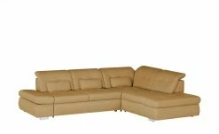 Lounge Collection Ecksofa Leder Spencer | Kurkumagelb rechts Grundfunktion -Sofas Verkaufsladen 25403217 8 202006091719