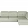 Lounge Collection Ecksofa Leder Spencer | Platingrau rechts Grundfunktion