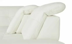 Lounge Collection Ecksofa Leder Spencer | Weiß links Grundfunktion -Sofas Verkaufsladen 25403224 3 201912232237