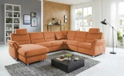 meinSofa Wohnlandschaft Donald | Terra (Orange) rechts Erweiterte Funktion -Sofas Verkaufsladen 25403541 3 202009172241
