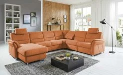 meinSofa Wohnlandschaft Donald | Terra (Orange) rechts Erweiterte Funktion -Sofas Verkaufsladen 25403541 4 202009172241