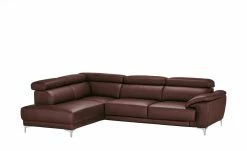 Max Schelling Ecksofa Vita | Rotbraun links Grundfunktion -Sofas Verkaufsladen 25403759 8 201911181434