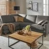 Max Schelling Ecksofa Maximum Plus | Anthrazit links ohne eckig, eckig