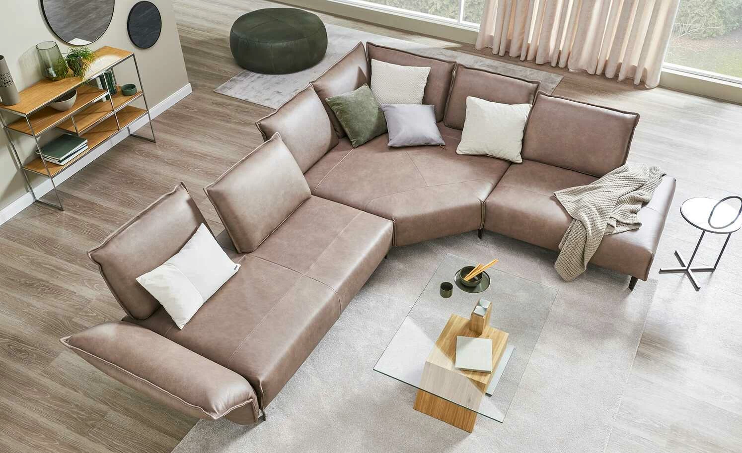 W.SCHILLIG Ecksofa Bonnie | Sand (Braun) rechts 3 W.SCHILLIG Ecksofa Bonnie | Sand (Braun) rechts