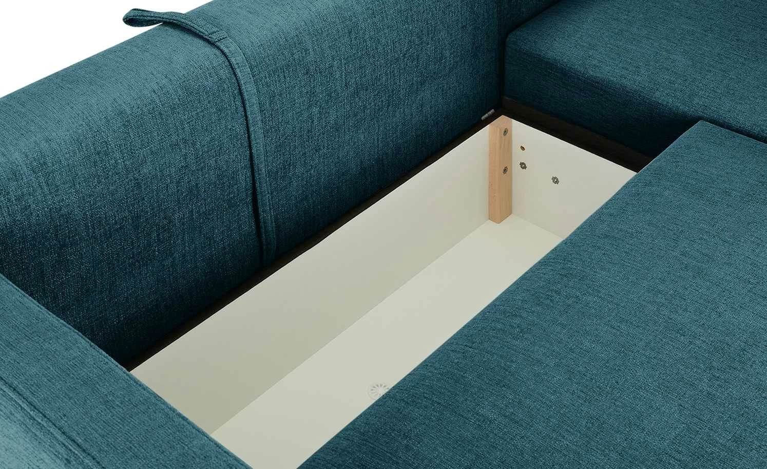 bobb Ecksofa Lisa de Luxe | Petrol rechts 7 bobb Ecksofa Lisa de Luxe | Petrol rechts – Bild 5