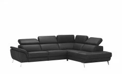 uno Ecksofa Leder Dallas | Schwarz rechts Grundfunktion -Sofas Verkaufsladen 25405076 10 202106172234