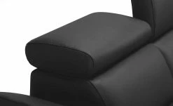 uno Ecksofa Leder Dallas | Schwarz rechts Grundfunktion -Sofas Verkaufsladen 25405076 3 202106172234