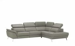 uno Ecksofa Leder Dallas | Stahlgrau rechts Grundfunktion -Sofas Verkaufsladen 25405080 1 202106172234