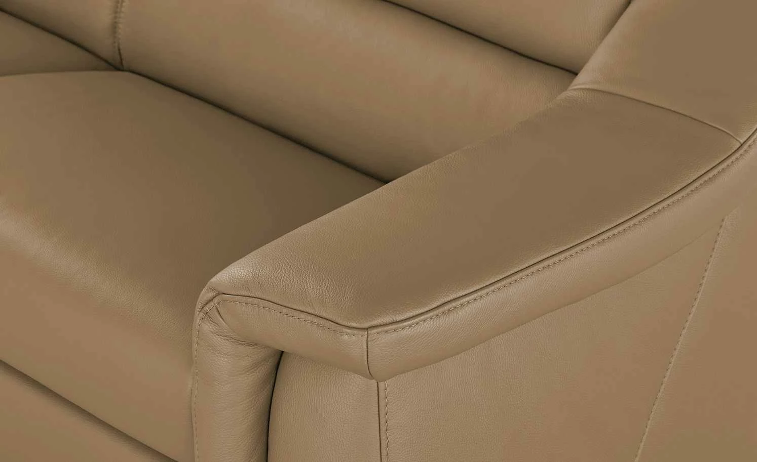 himolla Ledersofa 1501 | Bambus (Beige) Grundfunktion 2,5 7 himolla Ledersofa 1501 | Bambus (Beige) Grundfunktion 2,5 – Bild 5