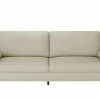 Max Schelling Ledersofa Maximum | Perle (Creme) 2,5 Winkel, Winkel Chrom