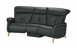 himolla Einzelsofa Leder 4708 | Schwarz Grundfunktion -Sofas Verkaufsladen 25405505 10 202001152239