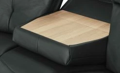 himolla Einzelsofa Leder 4708 | Schwarz Grundfunktion -Sofas Verkaufsladen 25405505 2 202001152239