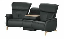 himolla Einzelsofa Leder 4708 | Schwarz Grundfunktion -Sofas Verkaufsladen 25405505 6 202001152239