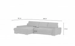 bobb Ecksofa Soumia | Melange (Grau) links Mikrofaser -Sofas Verkaufsladen 25405544 10 202106181242