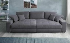 bobb Big Sofa Arissa de Luxe | Anthrazit