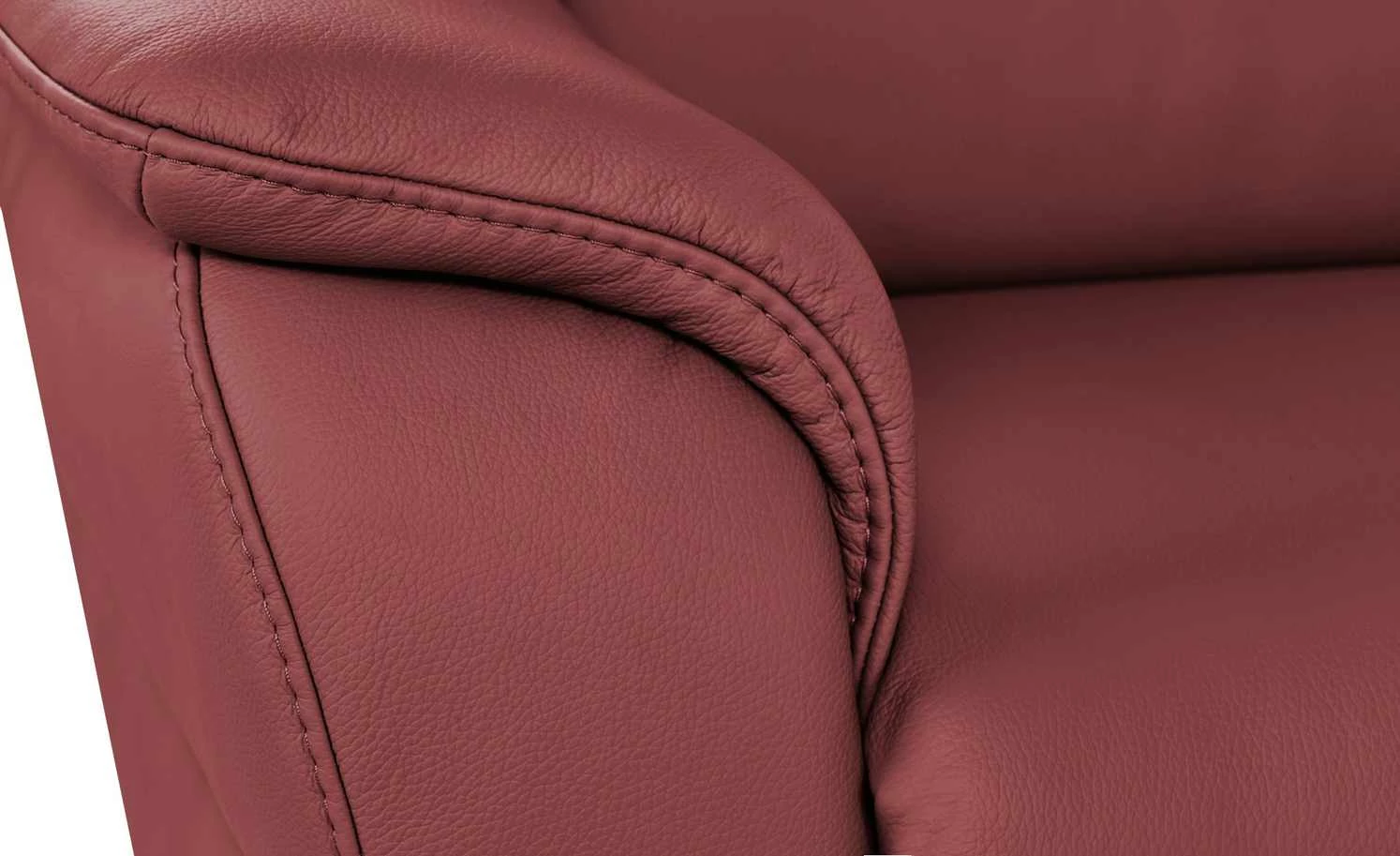 himolla Ecksofa Leder 9707 | Rot rechts Grundfunktion 8 himolla Ecksofa Leder 9707 | Rot rechts Grundfunktion – Bild 6