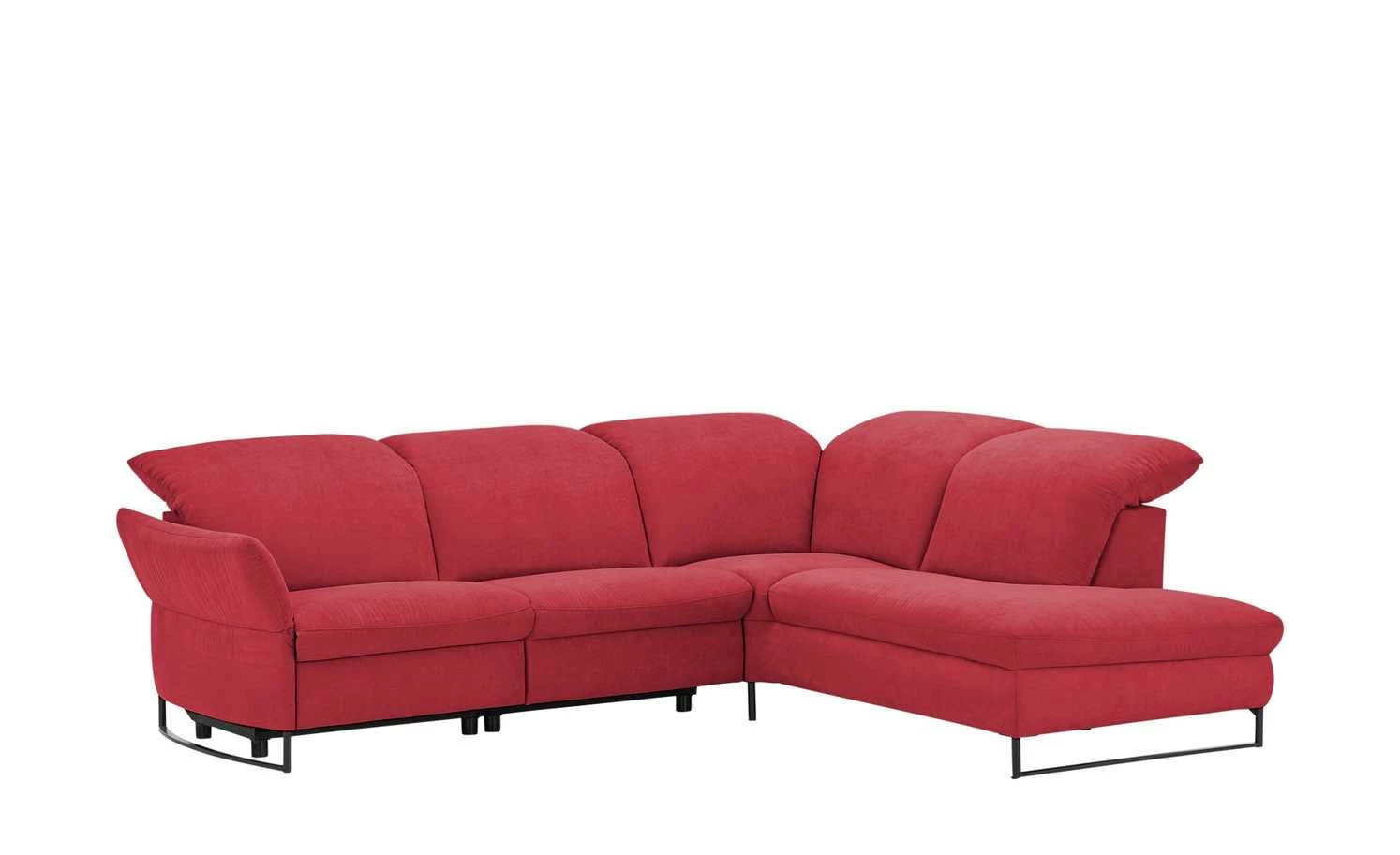 Gallery M Ecksofa Viviana | Rot rechts Grundfunktion 4 Gallery M Ecksofa Viviana | Rot rechts Grundfunktion – Bild 2