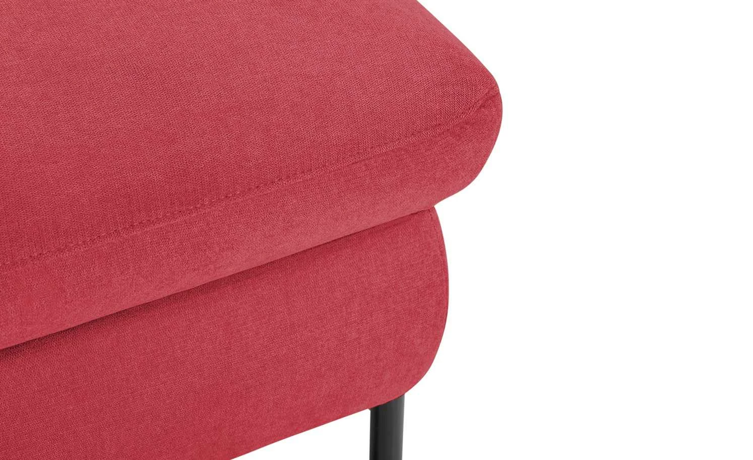 Gallery M Ecksofa Viviana | Rot rechts Grundfunktion 9 Gallery M Ecksofa Viviana | Rot rechts Grundfunktion – Bild 7