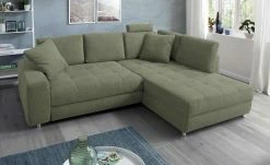 bobb Ecksofa Arissa de Luxe | Grün rechts