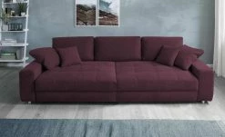 bobb Big Sofa Arissa de Luxe | Weinrot