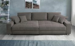 bobb Big Sofa Arissa de Luxe | Graubraun