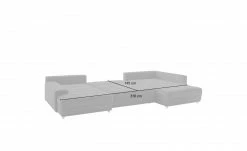 bobb Wohnlandschaft Arissa de Luxe | Graubraun rechts -Sofas Verkaufsladen 25405782 8 202106181242