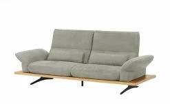 W.SCHILLIG Leder Sofa Imperia | Stahlgrau 220|cm Grundfunktion -Sofas Verkaufsladen 25406354 4 202001272236